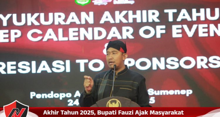 Akhir Tahun 2025, Bupati Fauzi Ajak Masyarakat Perkuat Gotong Royong