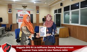 Anggota DPD RI Lia Istifhama Dorong Penyempurnaan Layanan Trans Jatim Di Jalur Pantura Jatim