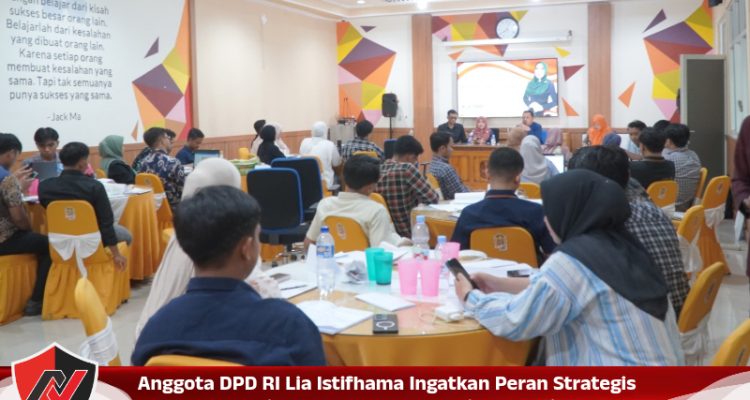 Anggota DPD RI Lia Istifhama Ingatkan Peran Strategis Mahasiswa Dalam Demokrasi Indonesia