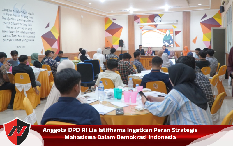 Anggota DPD RI Lia Istifhama Ingatkan Peran Strategis Mahasiswa Dalam Demokrasi Indonesia