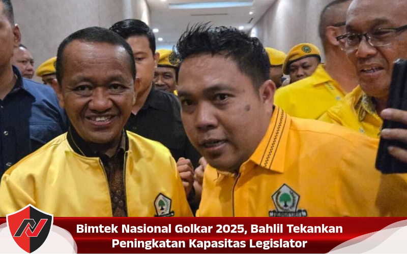 Bimtek Nasional Golkar 2025, Bahlil Tekankan Peningkatan Kapasitas Legislator