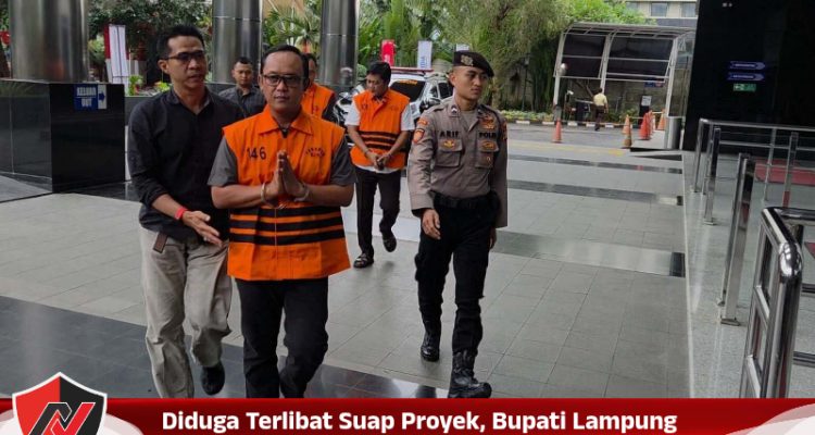 Diduga Terlibat Suap Proyek, Bupati Lampung Tengah Ardito Wijaya Ditangkap KPK