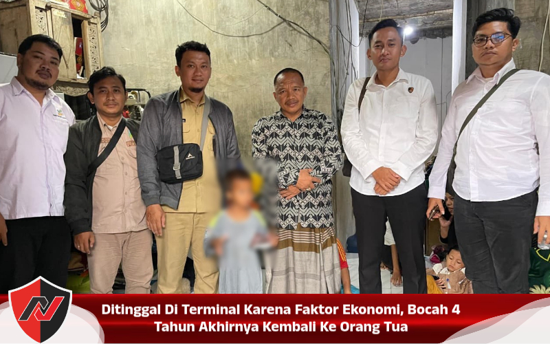 Ditinggal Di Terminal Karena Faktor Ekonomi, Bocah 4 Tahun Akhirnya Kembali Ke Orang Tua