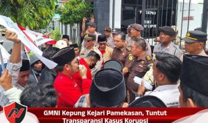 GMNI Kepung Kejari Pamekasan, Tuntut Transparansi Kasus Korupsi