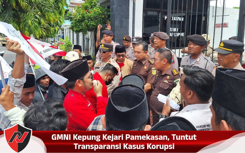 GMNI Kepung Kejari Pamekasan, Tuntut Transparansi Kasus Korupsi
