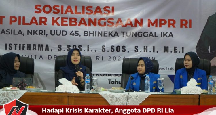 Hadapi Krisis Karakter, Anggota DPD RI Lia Istifhama Soroti Pentingnya Empat Pilar