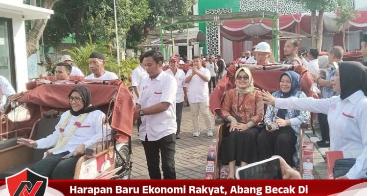 Harapan Baru Ekonomi Rakyat, Abang Becak Di Kota Probolinggo Terima Becak Listrik