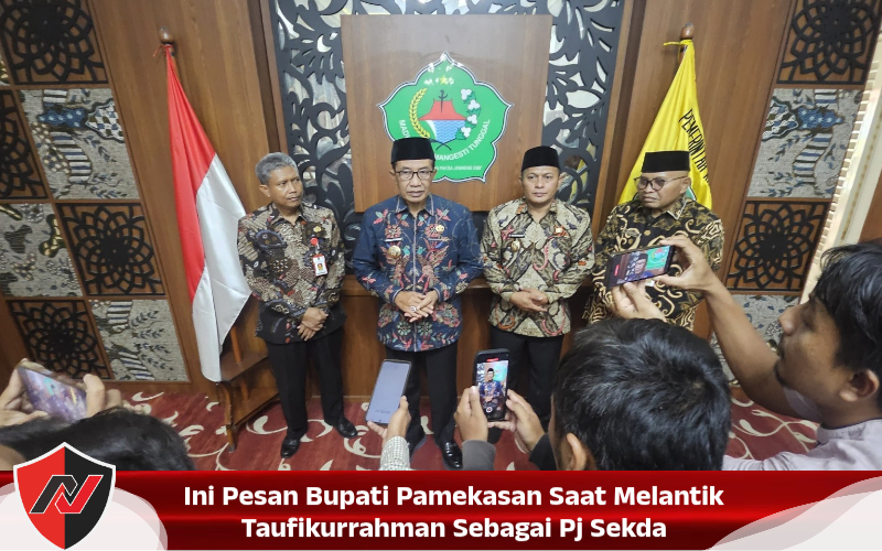 Ini Pesan Bupati Pamekasan Saat Melantik Taufikurrahman Sebagai Pj Sekda