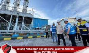 Jelang Natal Dan Tahun Baru, Wapres Gibran Tinjau PLTMG Nias