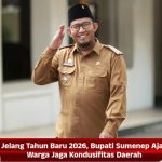 Jelang Tahun Baru 2026, Bupati Sumenep Ajak Warga Jaga Kondusifitas Daerah