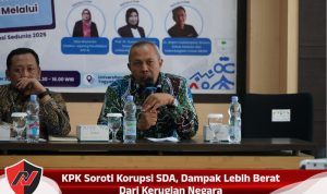 KPK Soroti Korupsi SDA, Dampak Lebih Berat Dari Kerugian Negara