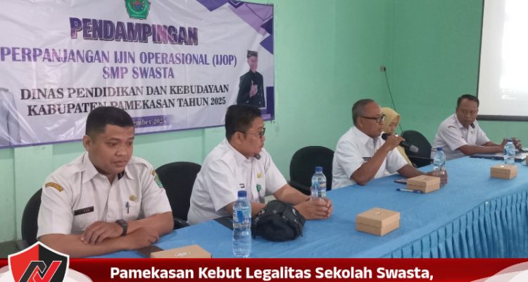 Pamekasan Kebut Legalitas Sekolah Swasta, Disdikbud Turun Langsung Dampingi IJOP