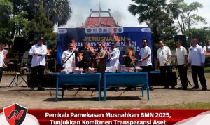 Pemkab Pamekasan Musnahkan BMN 2025, Tunjukkan Komitmen Transparansi Aset Pemkab Pamekasan Musnahkan BMN 2025, Tunjukkan Komitmen Transparansi Aset