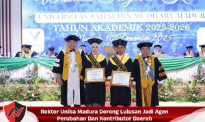 Rektor Uniba Madura Dorong Lulusan Jadi Agen Perubahan Dan Kontributor Daerah Rektor Uniba Madura Dorong Lulusan Jadi Agen Perubahan Dan Kontributor Daerah
