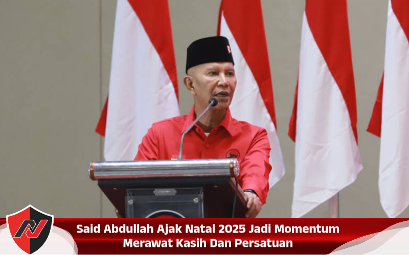 Said Abdullah Ajak Natal 2025 Jadi Momentum Merawat Kasih Dan Persatuan