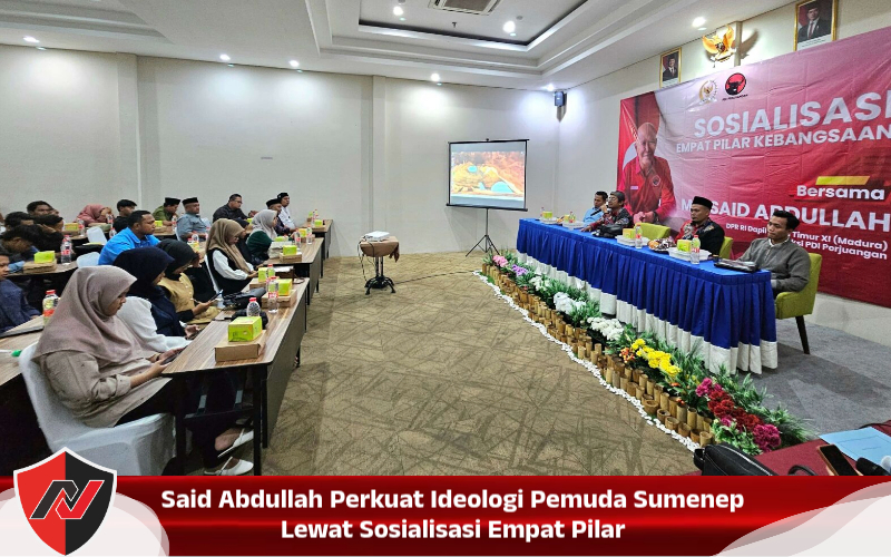 Said Abdullah Perkuat Ideologi Pemuda Sumenep Lewat Sosialisasi Empat Pilar