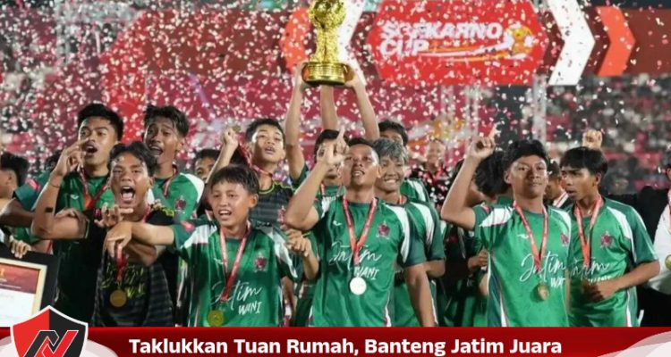 Taklukkan Tuan Rumah, Banteng Jatim Juara Soekarno Cup 2025