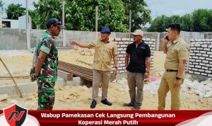 Wabup Pamekasan Cek Langsung Pembangunan Koperasi Merah Putih Wabup Pamekasan Cek Langsung Pembangunan Koperasi Merah Putih