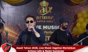 Awali Tahun 2026, Live Music Vagetoz Meriahkan Arinna Cafe & Resto Sumenep Awali Tahun 2026, Live Music Vagetoz Meriahkan Arinna Cafe & Resto Sumenep