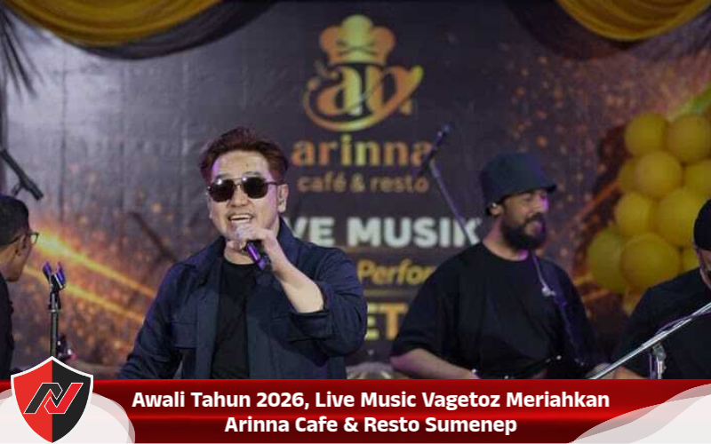 Awali Tahun 2026, Live Music Vagetoz Meriahkan Arinna Cafe & Resto Sumenep