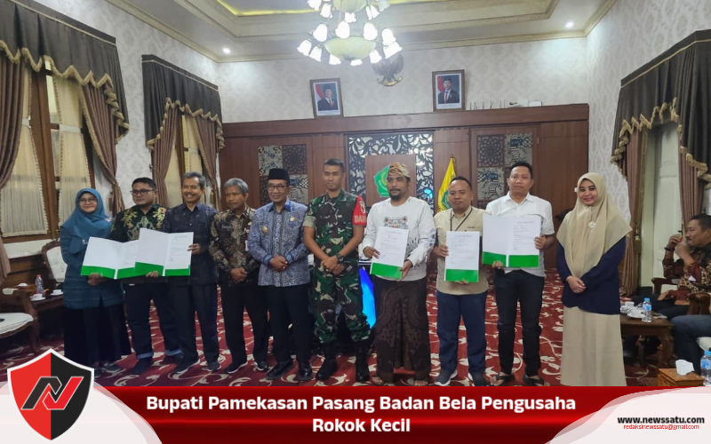 Bupati Pamekasan Pasang Badan Bela Pengusaha Rokok Kecil