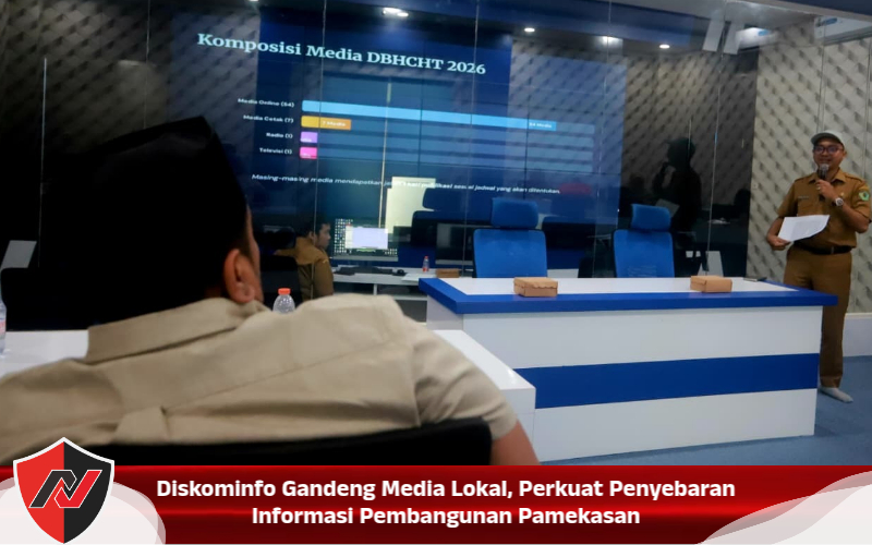Diskominfo Gandeng Media Lokal, Perkuat Penyebaran Informasi Pembangunan Pamekasan