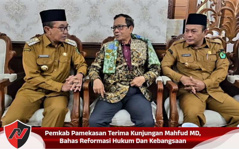 Pemkab Pamekasan Terima Kunjungan Mahfud MD, Bahas Reformasi Hukum Dan Kebangsaan