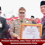 Prestasi Beruntun, Jawa Timur Jadi Role Model Nasional Keselamatan Kerja