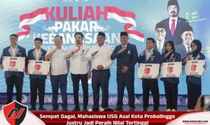 Sempat Gagal, Mahasiswa USG Asal Kota Probolinggo Justru Jadi Peraih Nilai Tertinggi