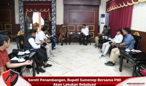 Soroti Penambangan, Bupati Sumenep Bersama PWI Akan Lakukan Reboisasi