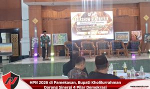 HPN 2026 di Pamekasan, Bupati Kholilurrahman Dorong Sinergi 4 Pilar Demokrasi