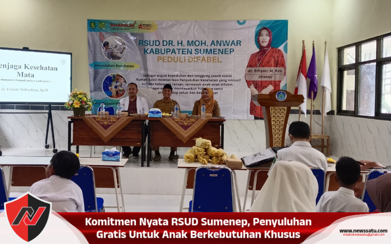 Komitmen Nyata RSUD Sumenep, Penyuluhan Gratis Untuk Anak Berkebutuhan Khusus