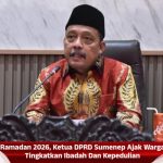 Ramadan 2026, Ketua DPRD Sumenep Ajak Warga Tingkatkan Ibadah Dan Kepedulian