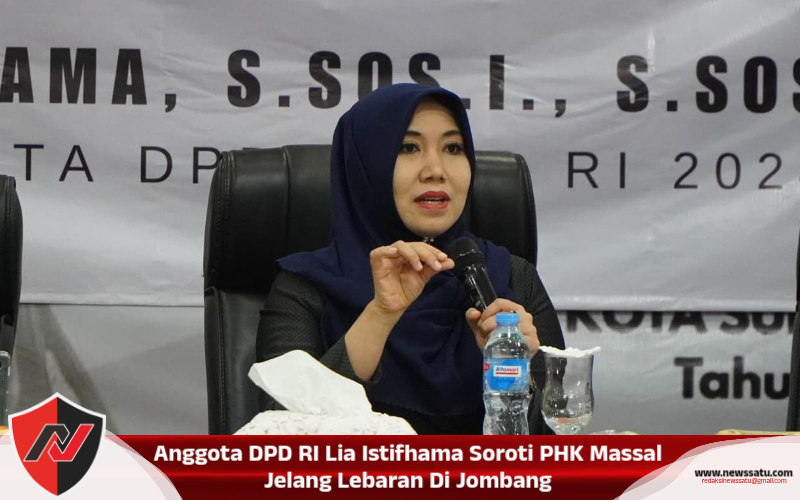 Anggota DPD RI Lia Istifhama Soroti PHK Massal Jelang Lebaran Di Jombang