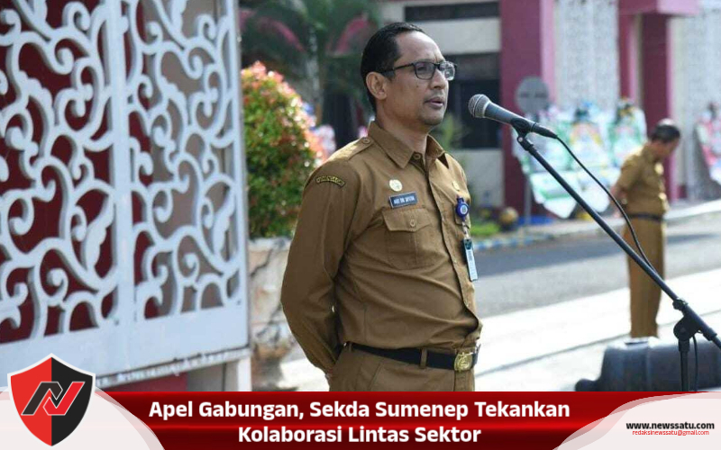 Apel Gabungan, Sekda Sumenep Tekankan Kolaborasi Lintas Sektor