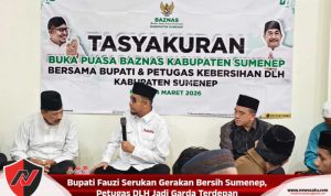 Bupati Fauzi Serukan Gerakan Bersih Sumenep, Petugas DLH Jadi Garda Terdepan