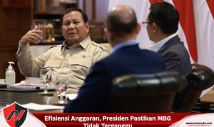Efisiensi Anggaran, Presiden Pastikan MBG Tidak Terganggu