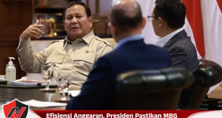 Efisiensi Anggaran, Presiden Pastikan MBG Tidak Terganggu