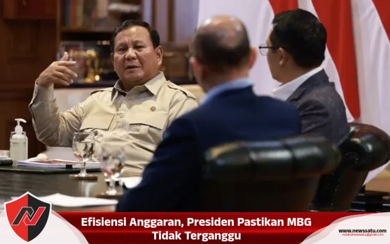 Efisiensi Anggaran, Presiden Pastikan MBG Tidak Terganggu