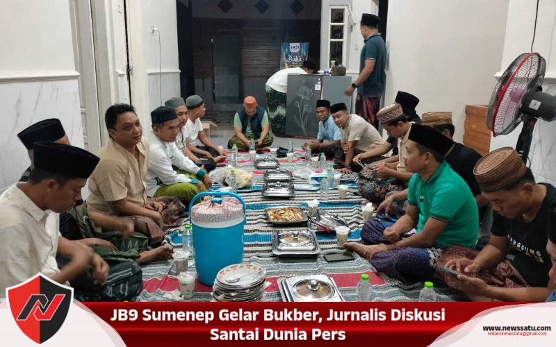 JB9 Sumenep Gelar Bukber, Jurnalis Diskusi Santai Dunia Pers