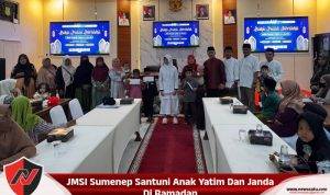 JMSI Sumenep Santuni Anak Yatim Dan Janda Di Ramadan