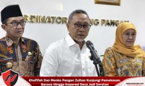 Khofifah Dan Menko Pangan Zulhas Kunjungi Pamekasan, Bansos Hingga Koperasi Desa Jadi Sorotan