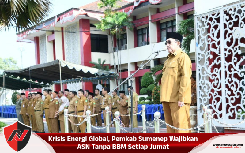 Krisis Energi Global, Pemkab Sumenep Wajibkan ASN Tanpa BBM Setiap Jumat