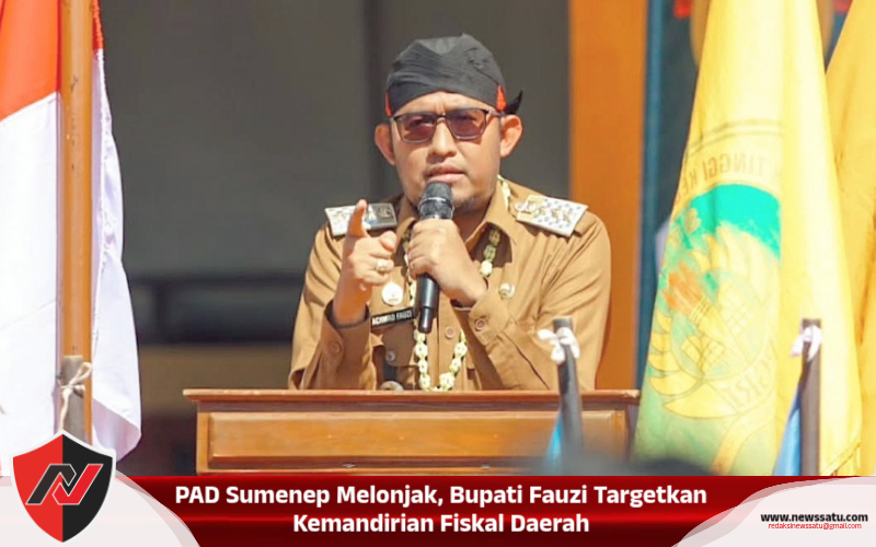 PAD Sumenep Melonjak, Bupati Fauzi Targetkan Kemandirian Fiskal Daerah