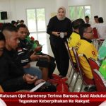 Ratusan Ojol Sumenep Terima Bansos, Said Abdullah Tegaskan Keberpihakan Ke Rakyat