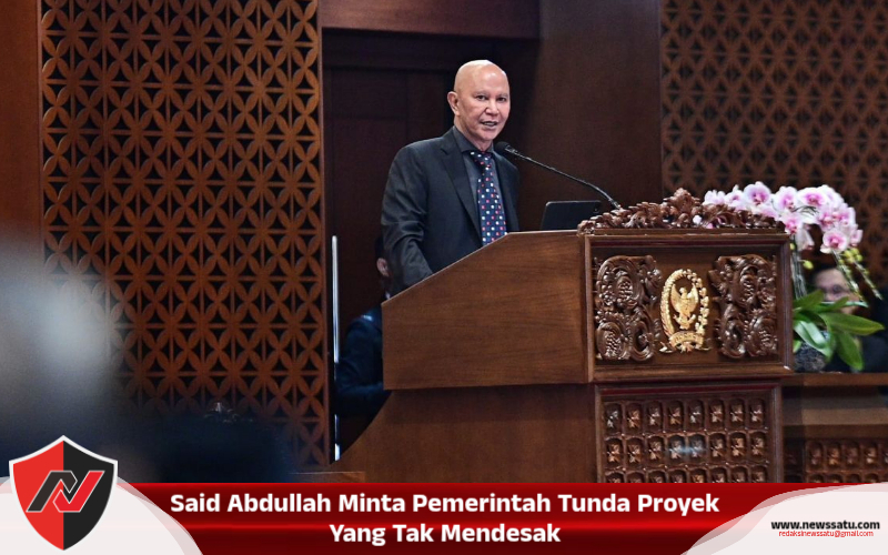 Kata Abdullah Minta Pemerintah Tunda Proyek Yang Tak Mendesak