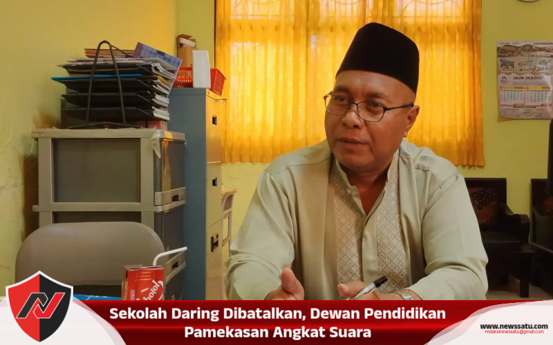 Sekolah Daring Dibatalkan, Dewan Pendidikan Pamekasan Angkat Suara
