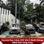 Skandal Bea Cukai, KPK Sita 5 Mobil Diduga Dibeli Dari Uang Suap