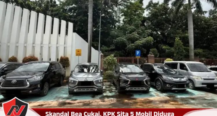 Skandal Bea Cukai, KPK Sita 5 Mobil Diduga Dibeli Dari Uang Suap