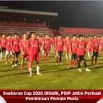 Soekarno Cup 2026 Dibidik, PDIP Jatim Perkuat Pembinaan Pemain Muda
